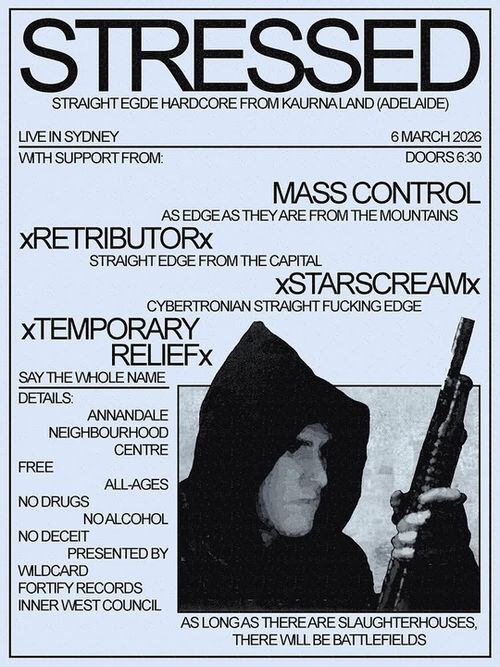 Stressed, Mass Control, xRetributorx (ACT), xStarscreamx, xTemoporaryReliefx