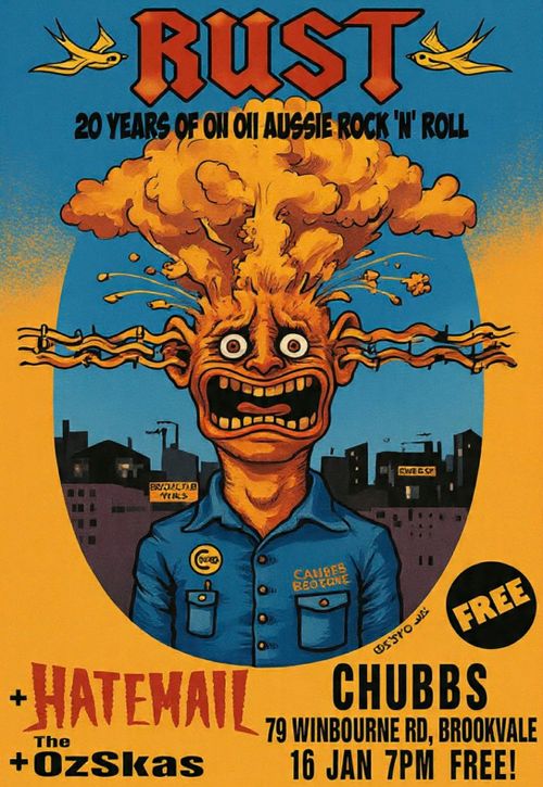 Rust  20 years of Oi! Oi! Aussie Rock N Roll