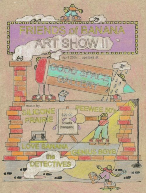 Friends of Banana Art Show II at Good Space Gallery 25.04.2026